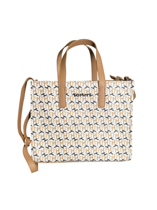 Bolsa Tote Tommy Hilfiger Beige
