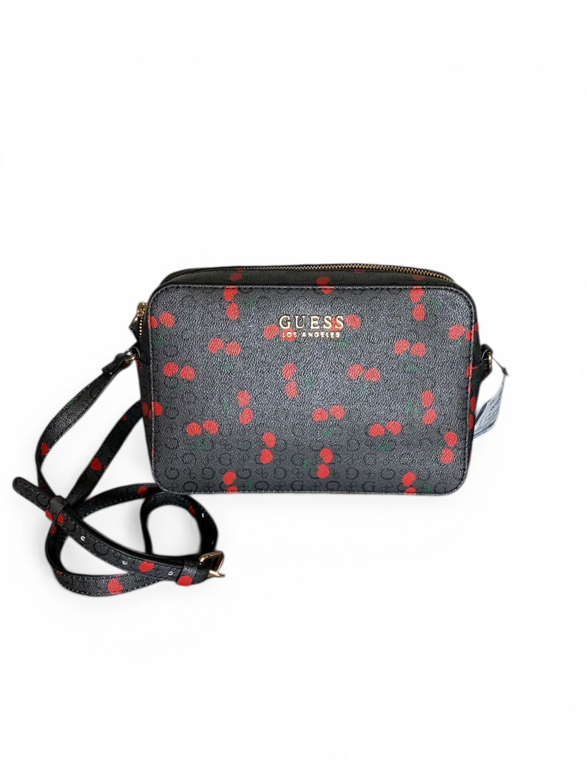 Crossbody Guess con Estampado de Cerezas